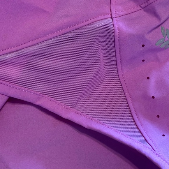 Running Shorts Mid Rise Pink All In Motion Size Large - Picture 3 of 4